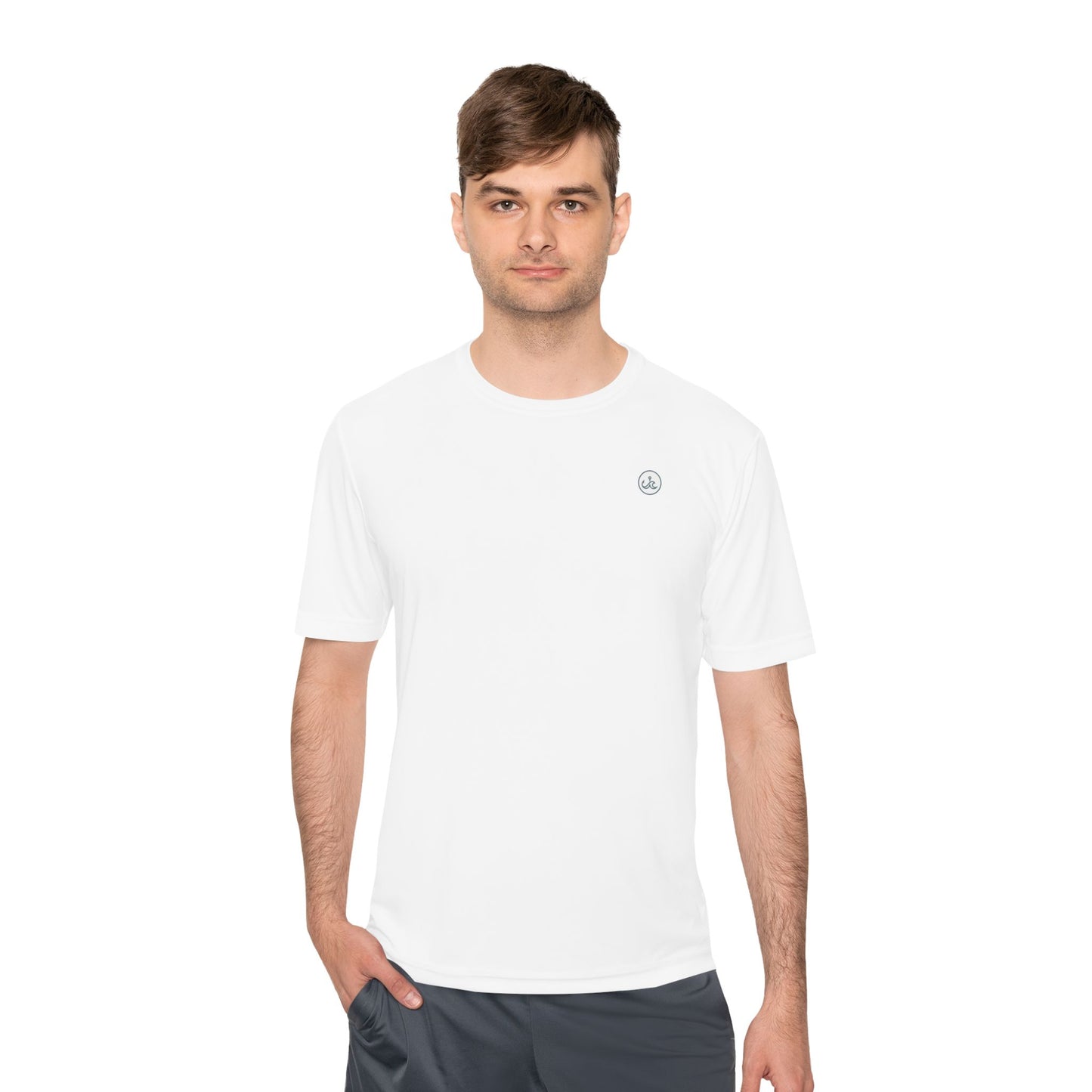 Moisture-Wicking Tee — White