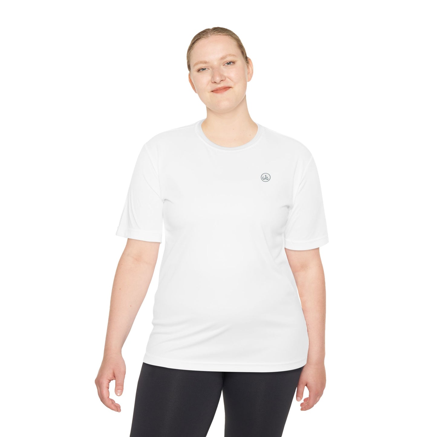 Moisture-Wicking Tee — White